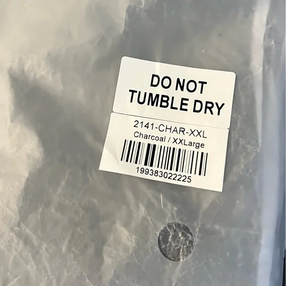 YoungLA 2141, Soft AF No Cuff Sweats, Charcoal, Size XXL, NWT - Picture 4 of 7